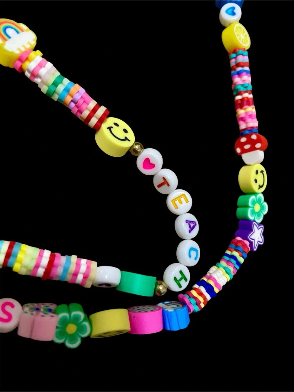Making the grade colorful beaded